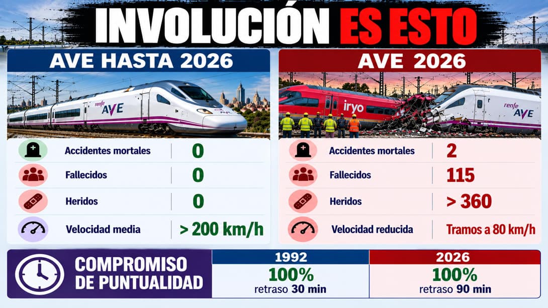 Esto es involución, justamente lo contrario de progreso