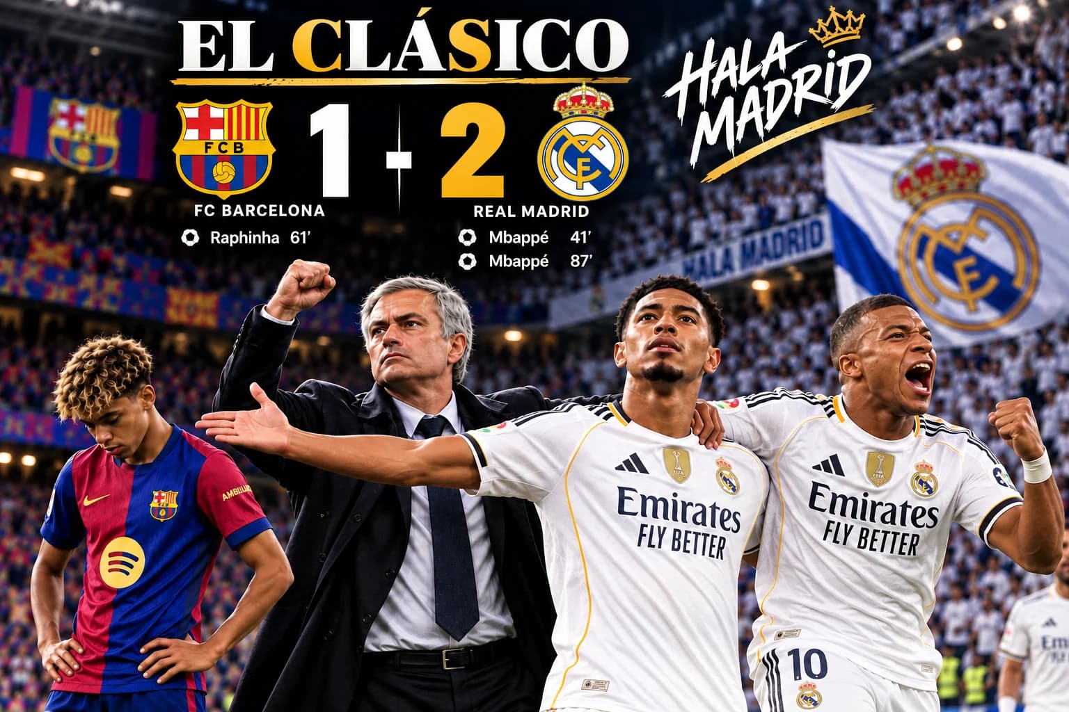 Triunfo y derrota, el problema de hablar antes de tiempo y no respetar al Real Madrid