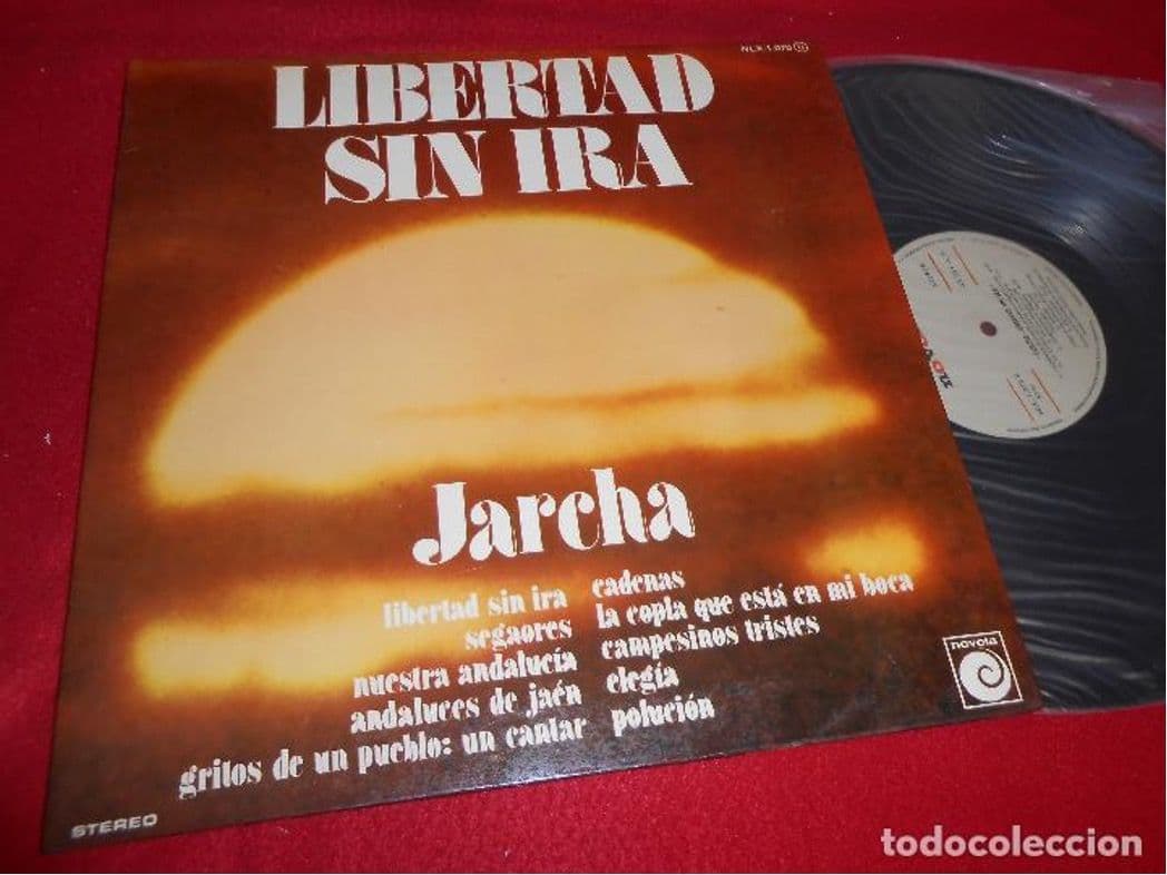 Foto &nbsp;de todocolección - Portada album Jarcha Libertad sin ira