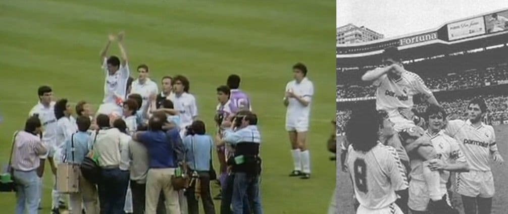 22 de mayo de 1988 - Despedida de Carlos Santillana - Imágenes RTVE y Real Madrid