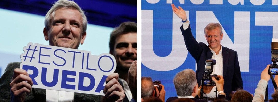 Alfonso Rueda ganador de las elecciones autonómicas en Galicia 2024 - Imagen El Confidencial