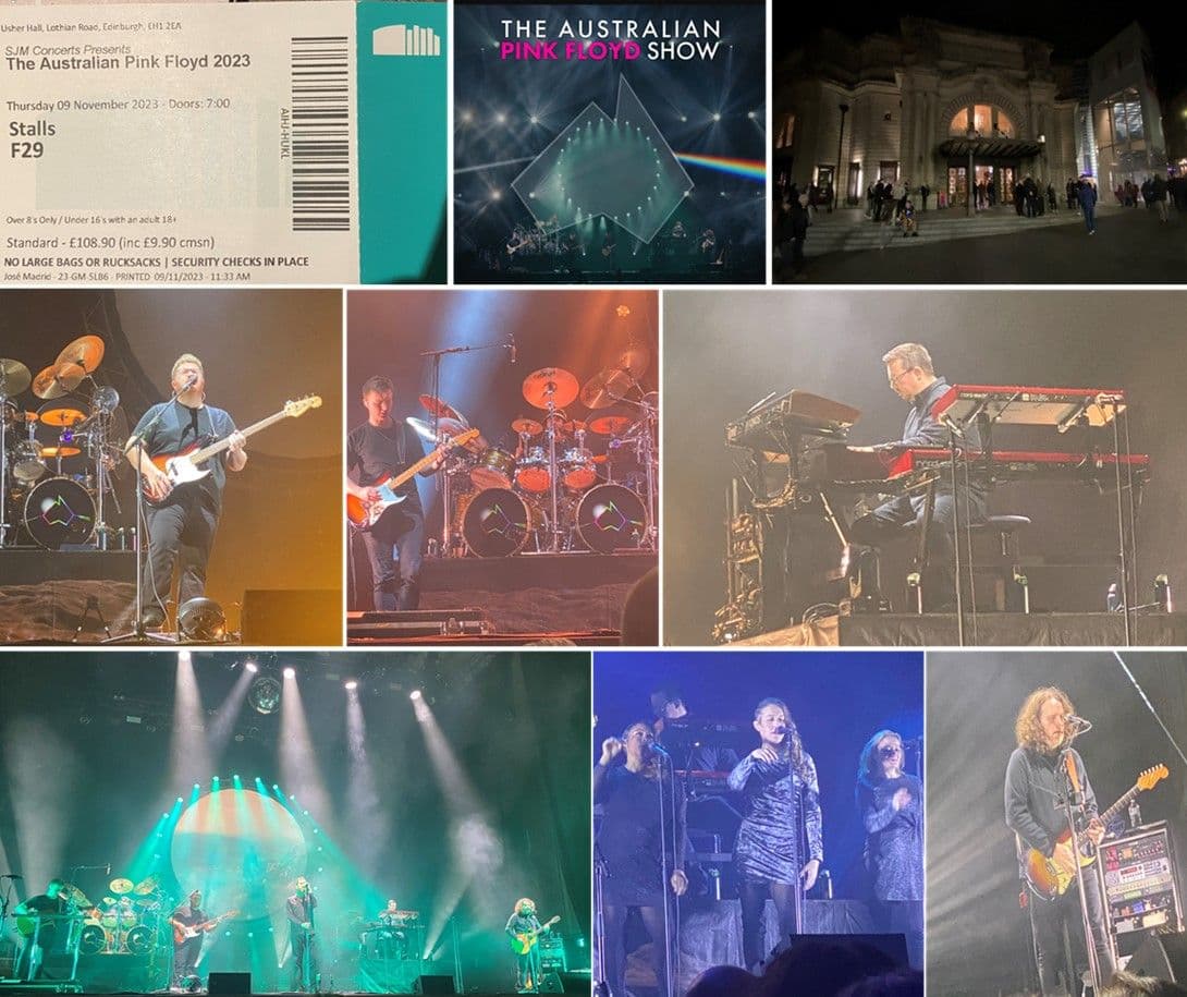 The Australian Pink Floyd Show - Edimburgo 2023 - 50 aniversario The Dark Side of the Moon