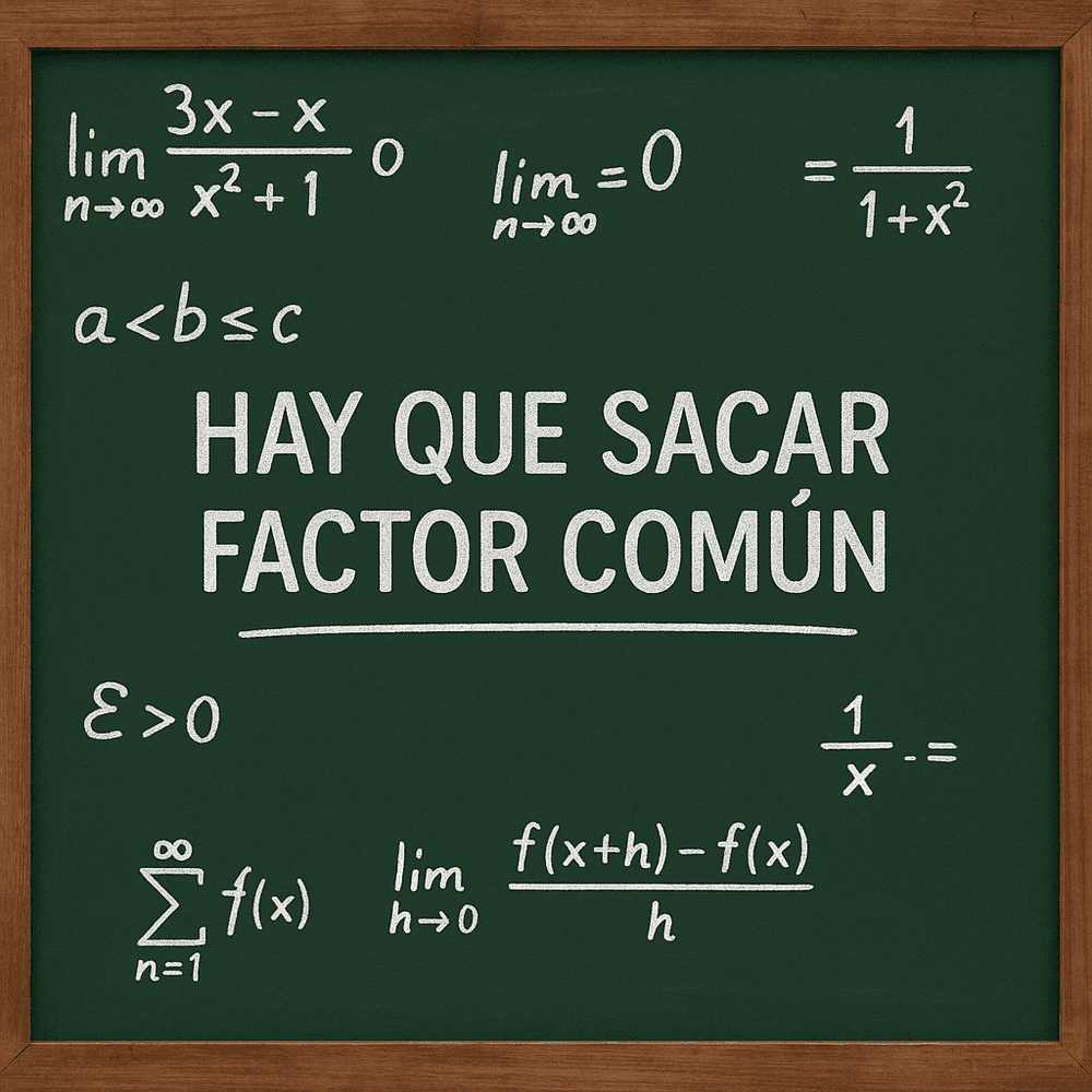 Image for the "Ingeniería del factor común" post