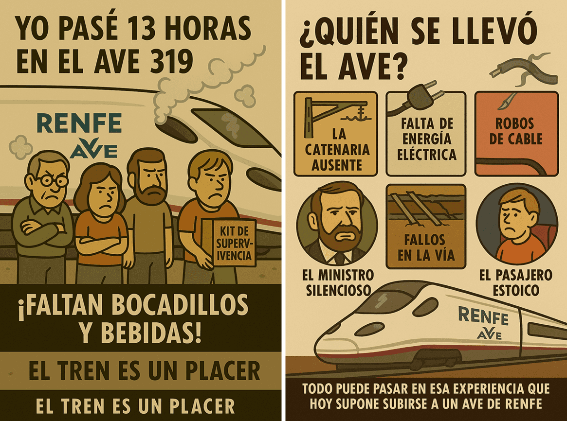 El tren es un placer, todo puede suceder. Hay que vivir la "Experiencia Renfe"