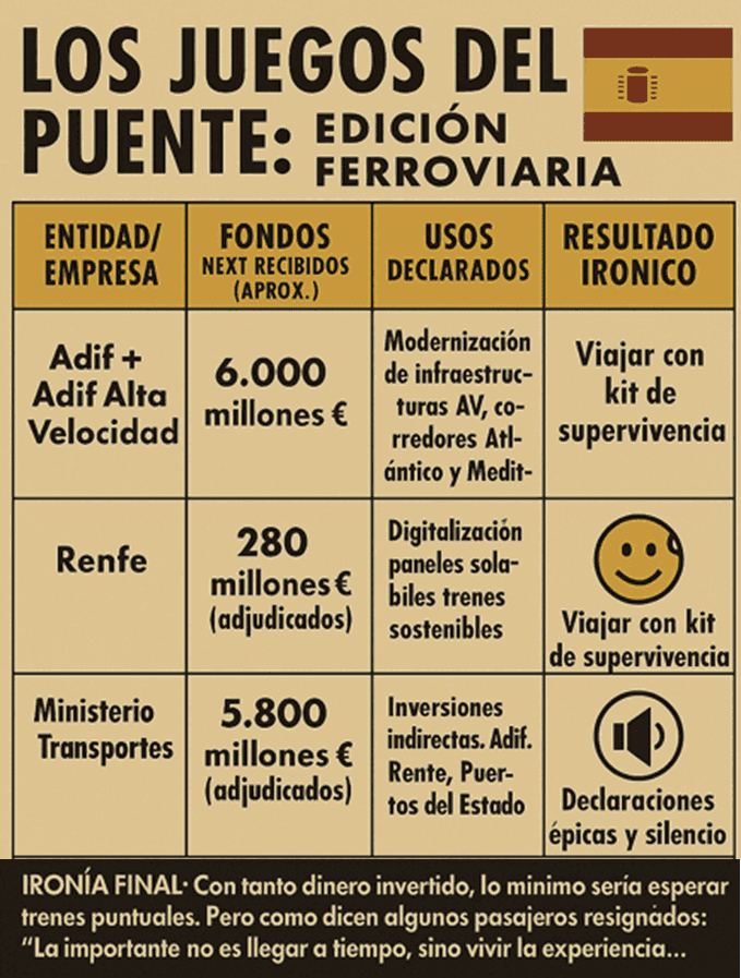Inversiones millonarias con desastroso resultado. Una gestión técnico económica muy mejorable.