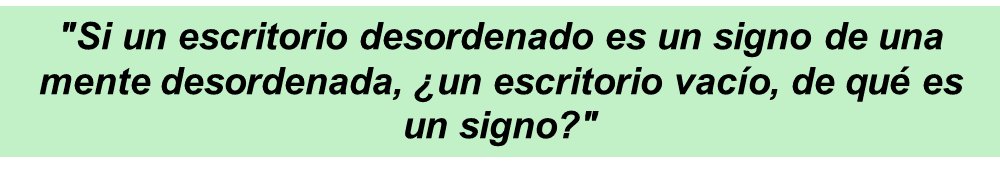 Frase atribuida a Albert Einstein