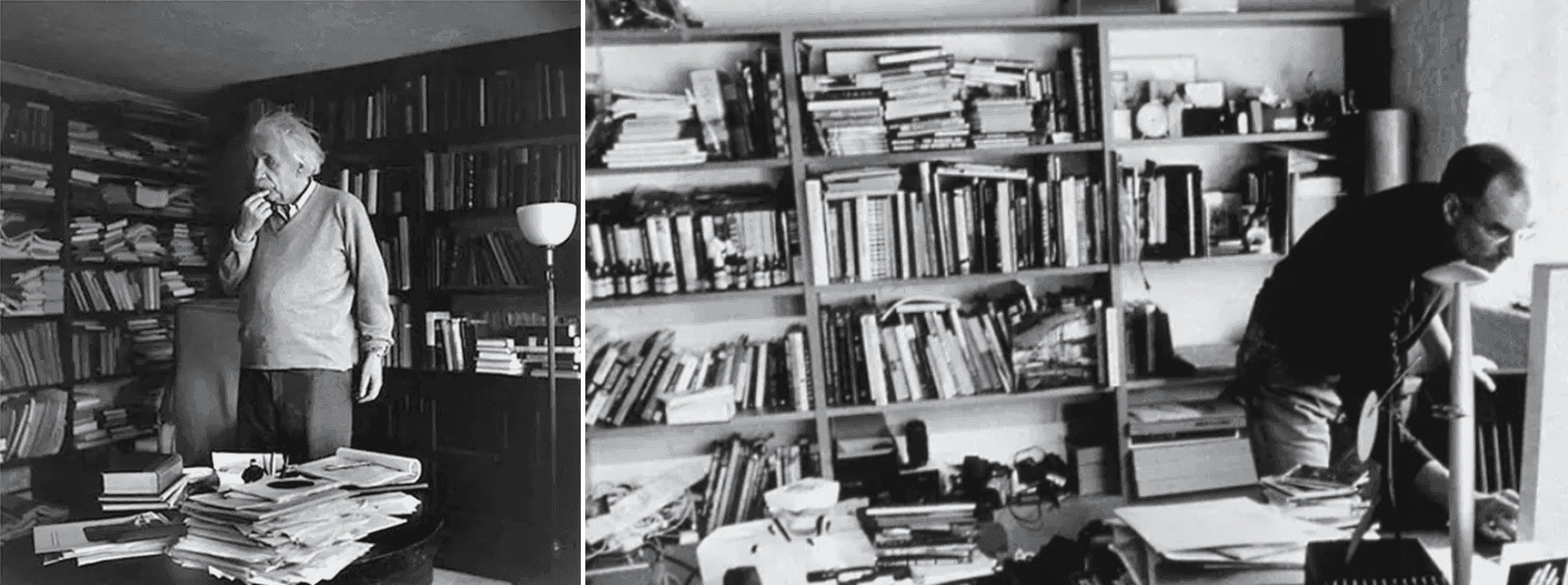 Despachos de Albert Einstein y Steve Jobs - Fotos EFE
