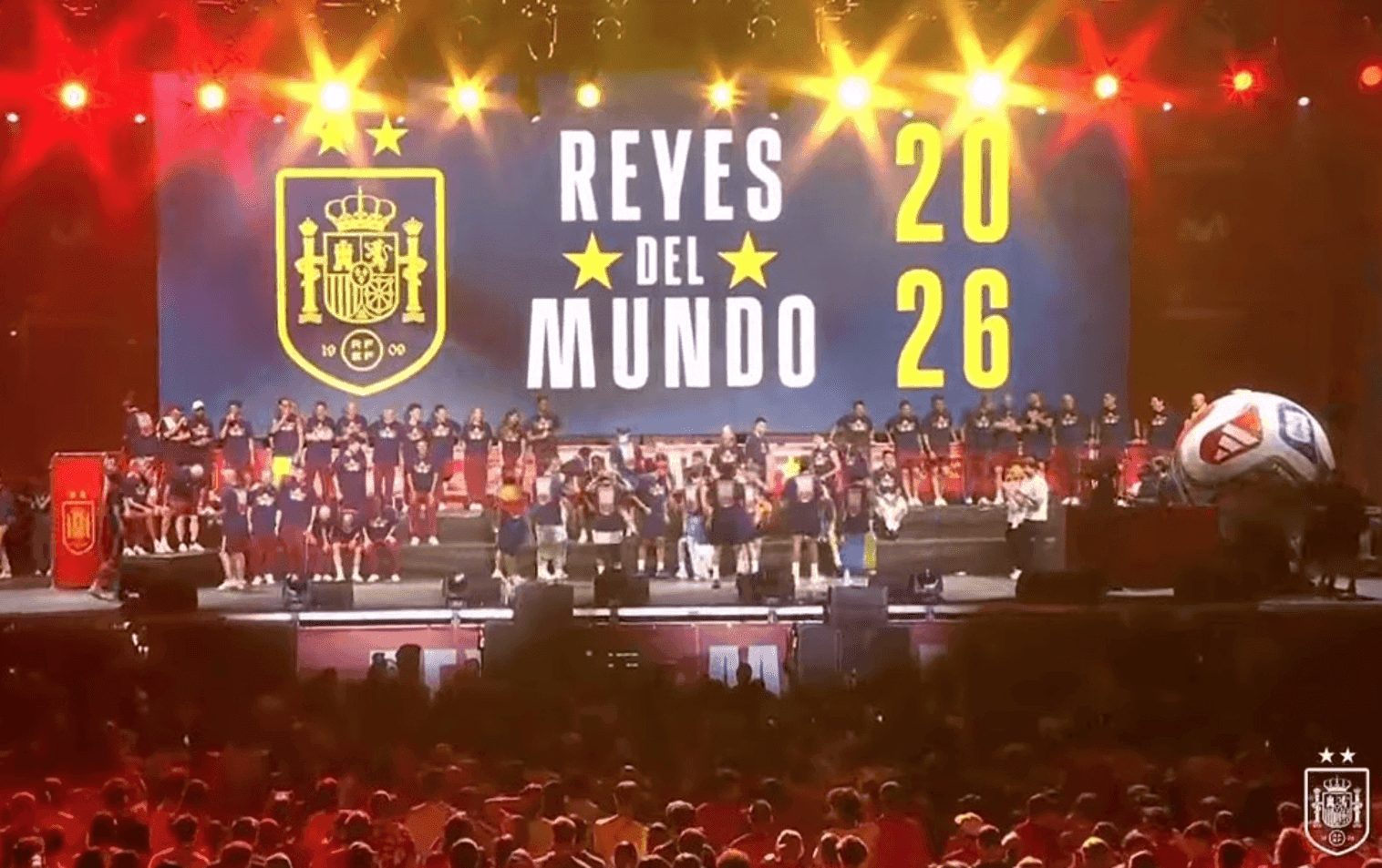 Campeones del mundo 2026 y el próximo mundial se jugará en España