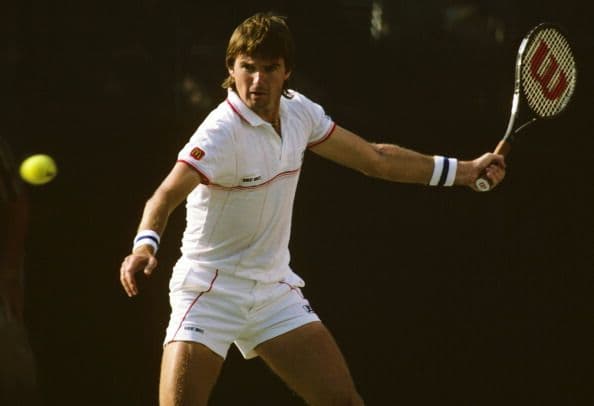 Jimmy Connors y su Wilson T2000