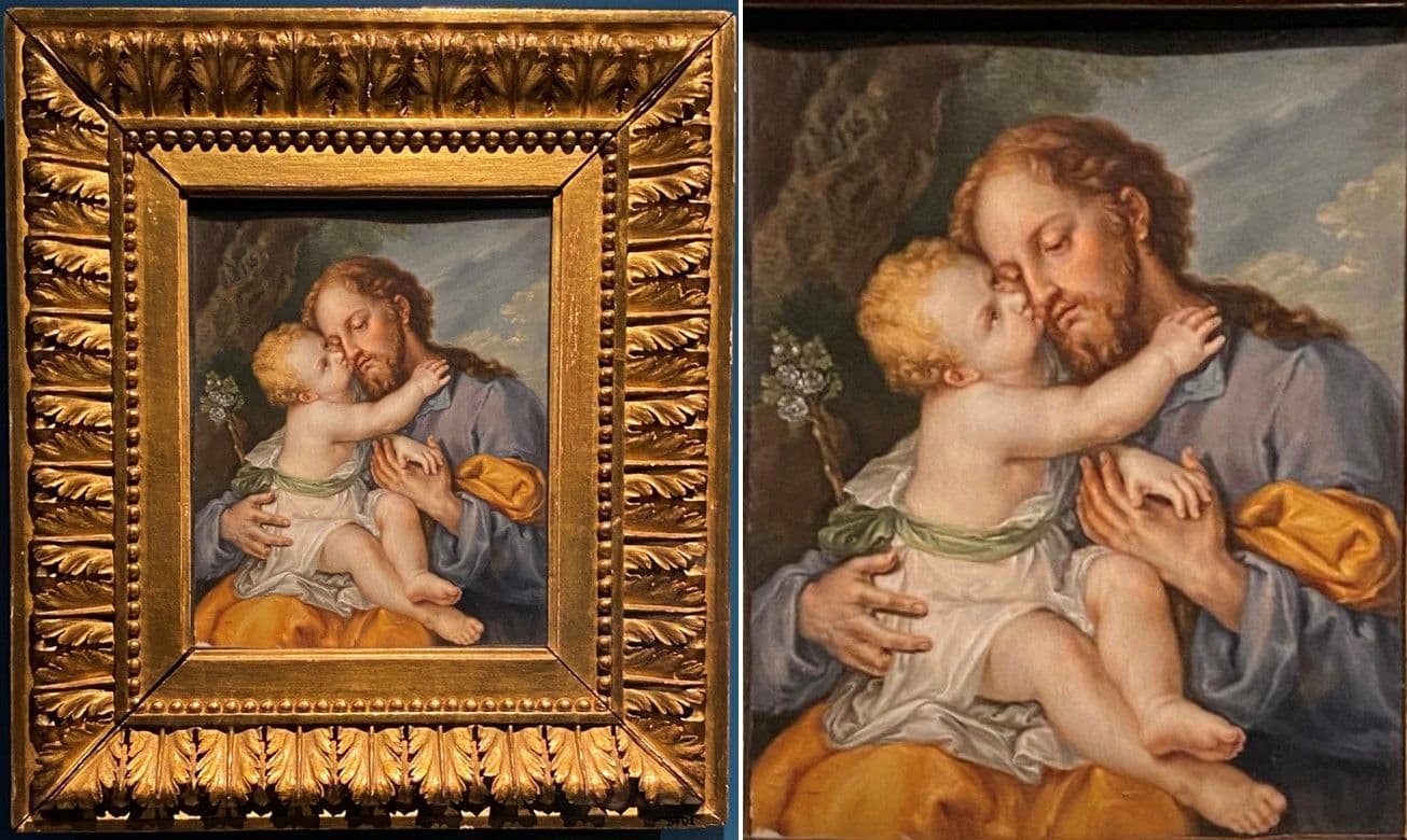 San José con el Niño - Vicente López Portaña