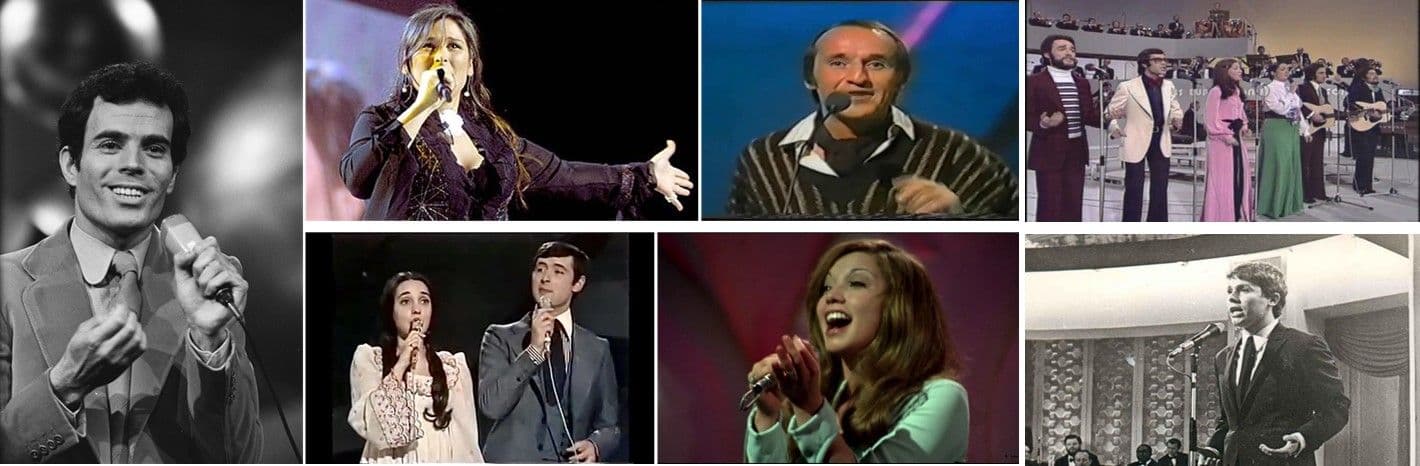 Representantes españoles en el festival de Eurovisión