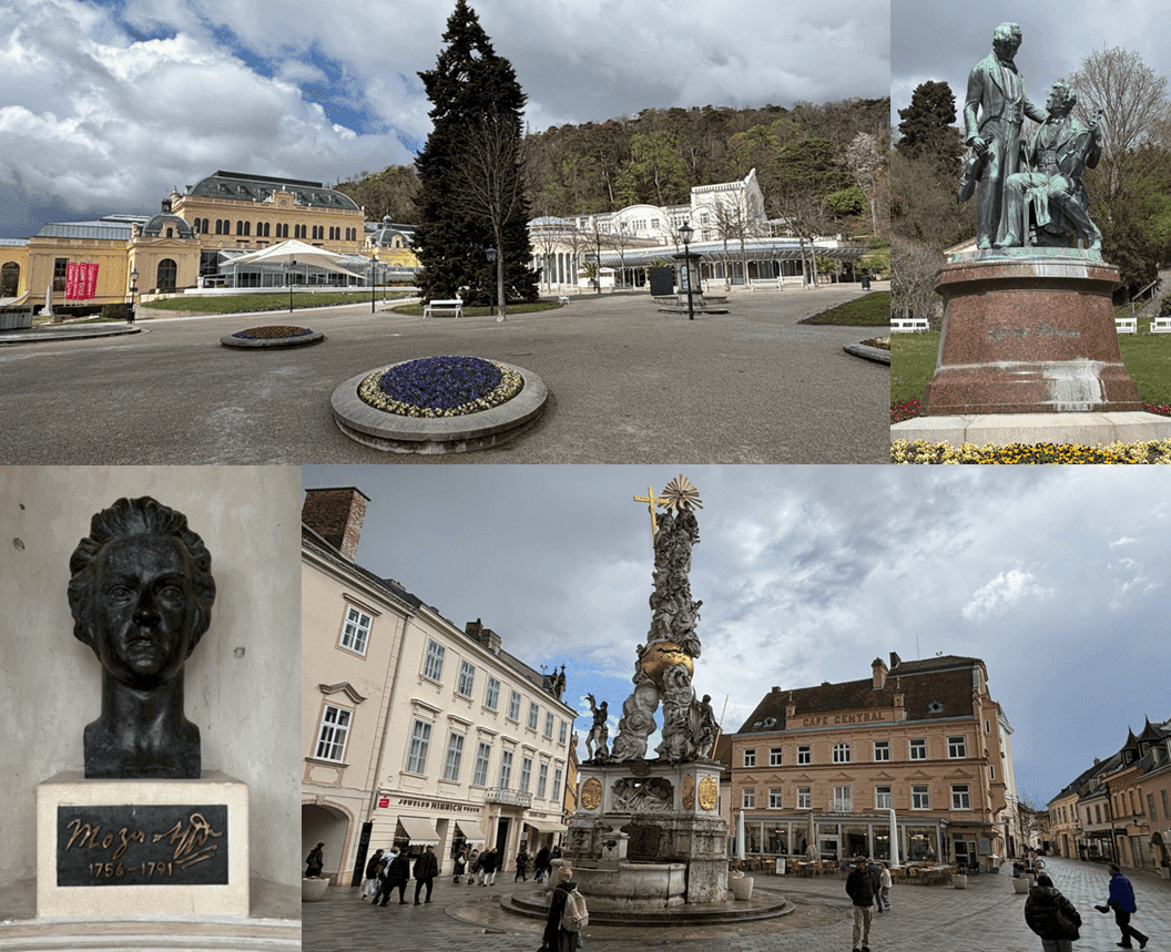 Plaza central de Baden