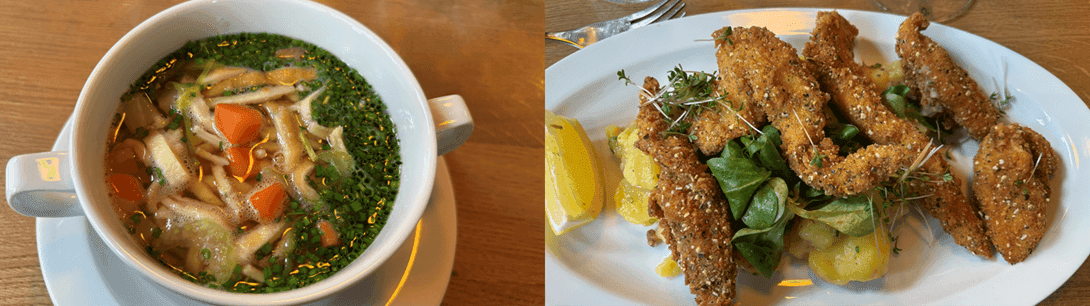 Comida en Oso Blanco